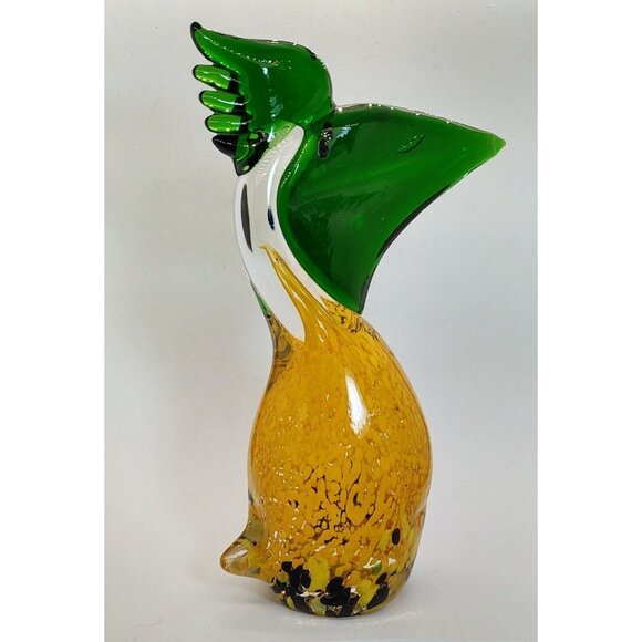 Murano Style Hand-Blown Glass Toucan Figurine - Picture 4 of 10